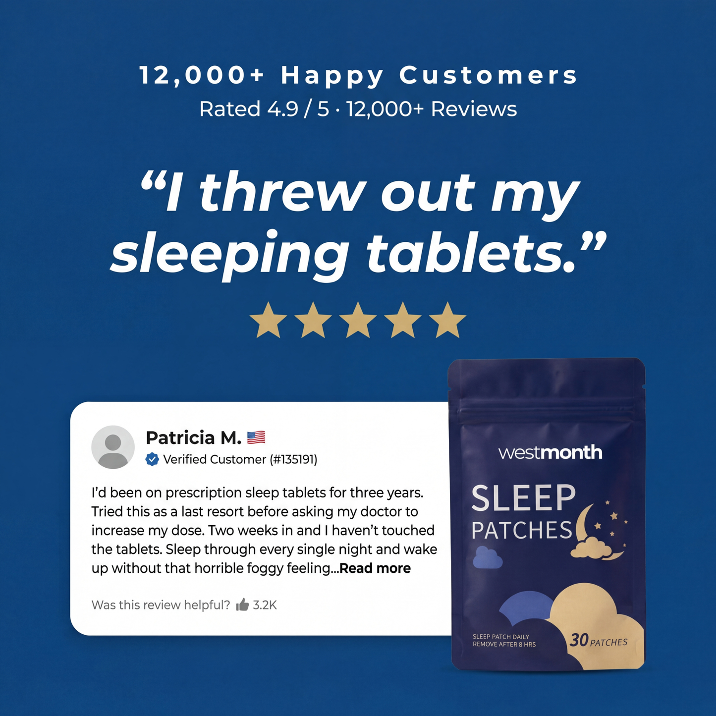 WestMonth™ — NightPatch Sleep Aid